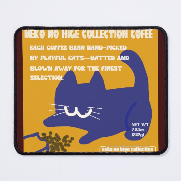 Item preview, Neko no Hige Collection: Coffee Label Style designed and sold by nanaronnicoron.