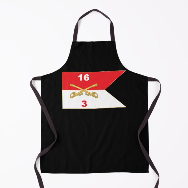 Artikelvorschau, 3. Schwadron, 16. Kavallerieregiment - Guidon X 300 entworfen und verkauft von Military Insignia Products.
