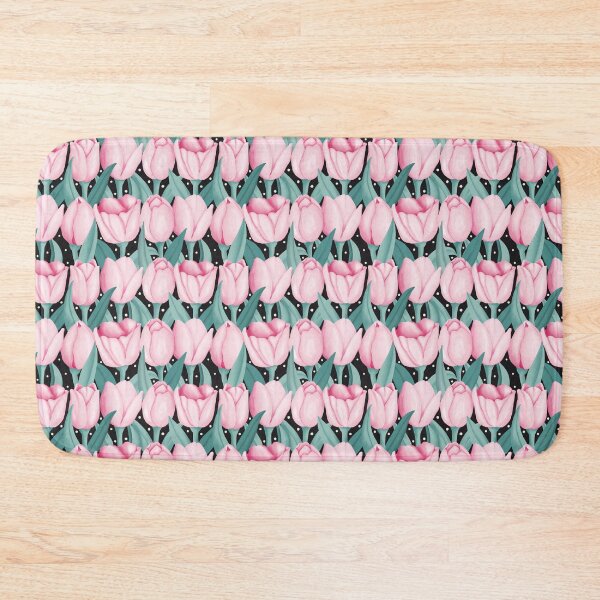 Item preview,  water drop pink tulip designed and sold by luveingtoo.