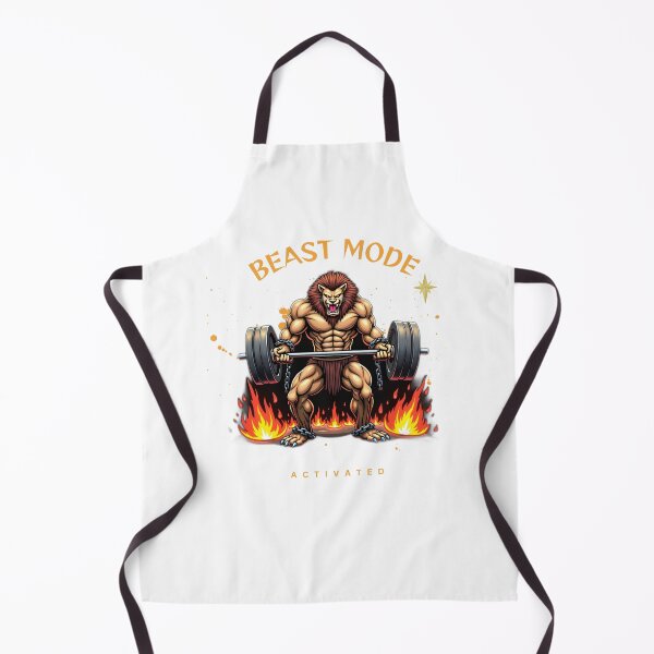Item preview, Half-Human, Half-Lion Gym Warrior designed and sold by VibeVault12.