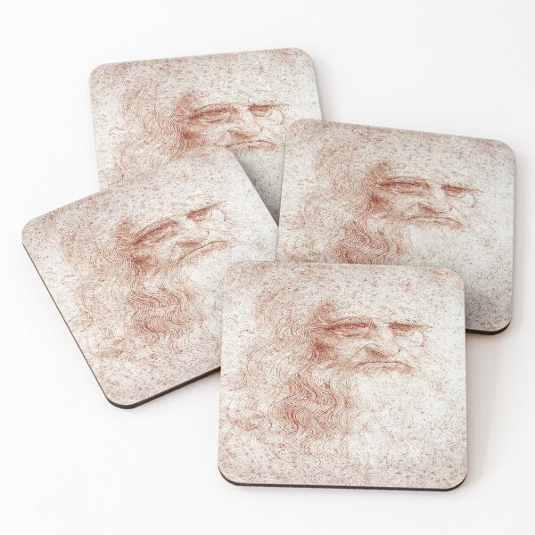Item preview, Leonardo da Vinci's Self-portrait designed and sold by Tamas Das.
