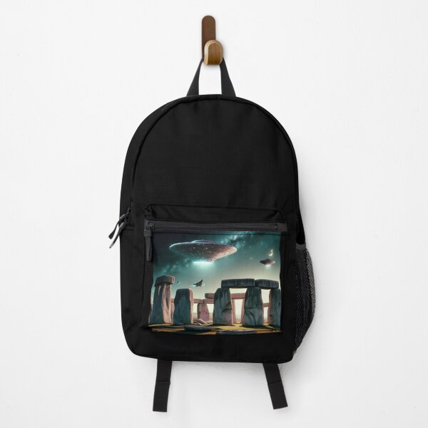 Item preview, UFOs Flying Over Stonehenge designed and sold by Dogandesighn.