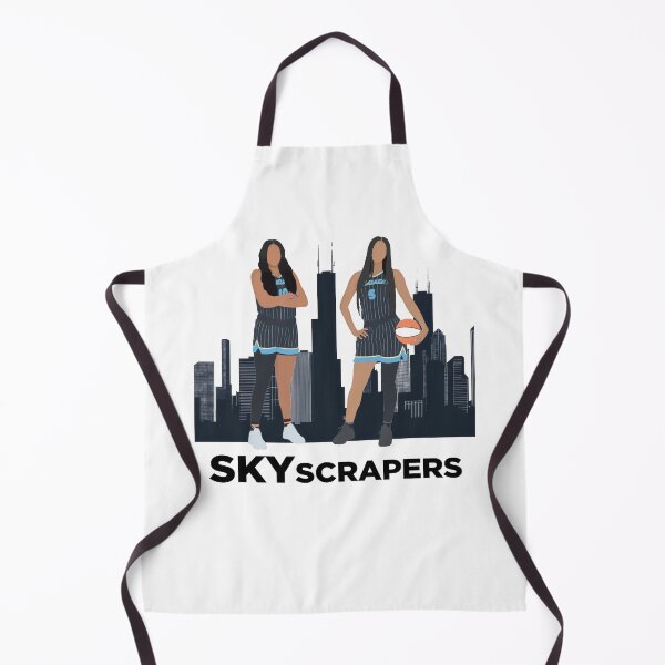 Item preview, Angel Reese and Kamilla Cardoso "SKYscrapers" Chicago Sky merch designed and sold by katyduffy.