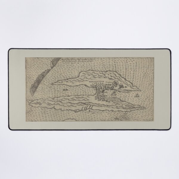 Item preview, Vintage map of Vardø, Norway designed and sold by AuroraSalmon.