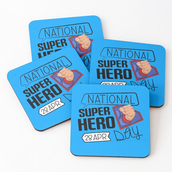 Item preview, 29 April National Super Hero Day - Wacky Holidays designed and sold by ChemicalXShop.