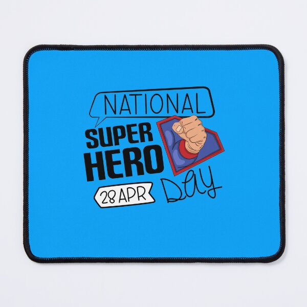 Item preview, 29 April National Super Hero Day - Wacky Holidays designed and sold by ChemicalXShop.