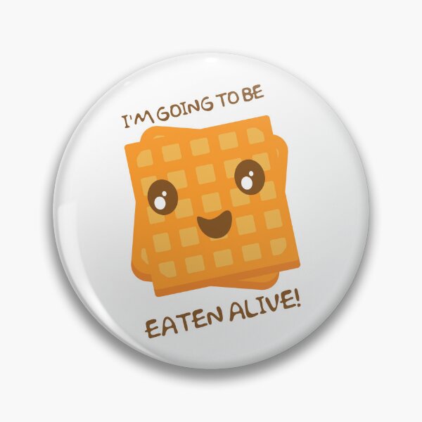 Item preview, funny waffle - I'm going to be eaten alive! designed and sold by LiveForever.