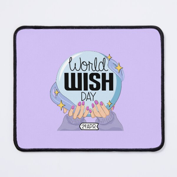 Item preview, 29 April World Wish Day - Wacky Holidays designed and sold by ChemicalXShop.