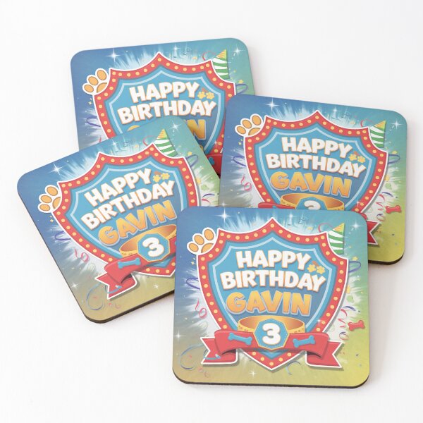 Item preview, Gavin's 3rd Birthday designed and sold by whatifsticks.
