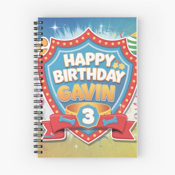 Item preview, Gavin's 3rd Birthday designed and sold by whatifsticks.