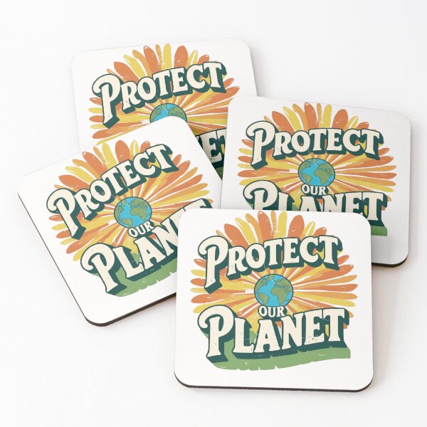 Item preview, Protect Our Planet Retro Eco Design designed and sold by ibobo4656.