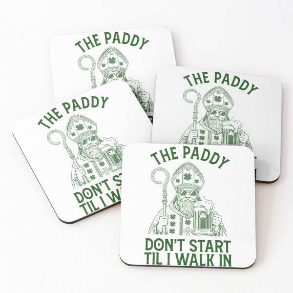 Item preview, The Paddy Don’t Start Til I Walk In St. Patrick’s Day designed and sold by wesdesignshop.