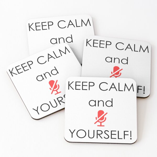 Item preview, Keep Calm and Mute Yourself Mug designed and sold by MagicContOasis.