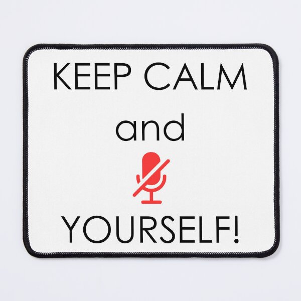 Item preview, Keep Calm and Mute Yourself Mug designed and sold by MagicContOasis.