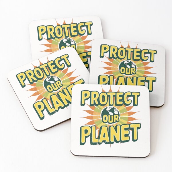 Item preview, Protect Our Planet Retro Eco Design designed and sold by ibobo4656.