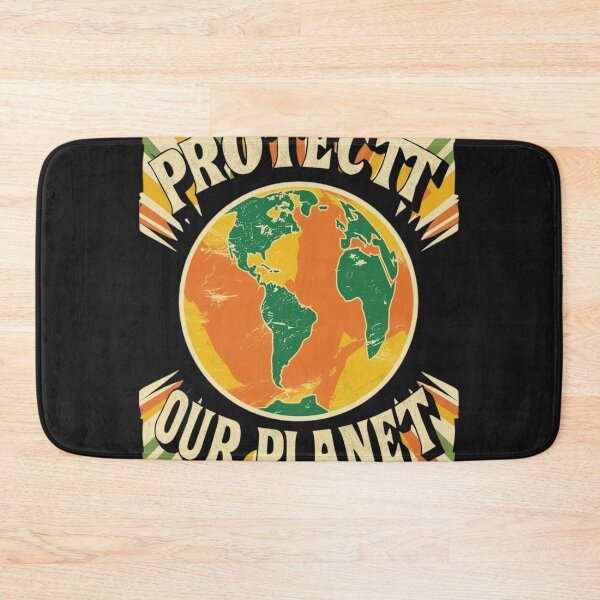 Item preview, Protect Our Planet Vintage Earth Design designed and sold by ibobo4656.