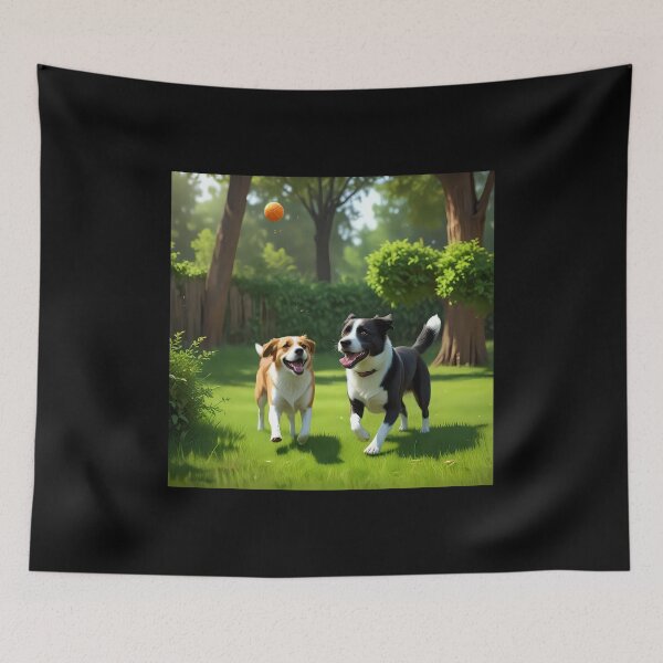 Item preview, Dog playing  designed and sold by Nomad-Maynard.