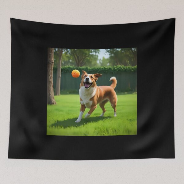 Item preview, Dog playing  designed and sold by Nomad-Maynard.