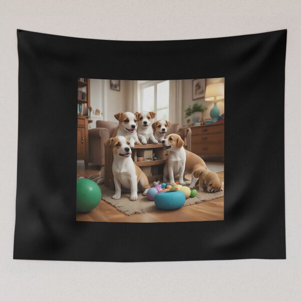 Item preview, Dog playing  designed and sold by Nomad-Maynard.