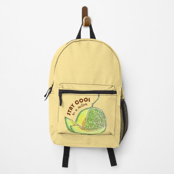 Item preview, Stay Cool Be a Melon Cute Watercolor Melon Fruit Illustration designed and sold by Green2711.