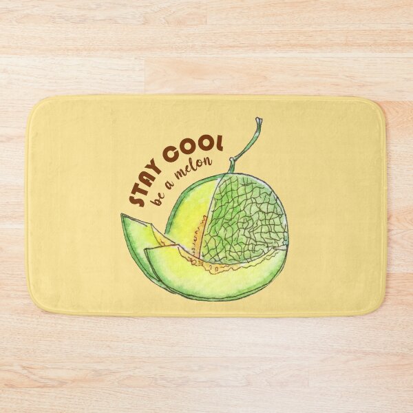 Item preview, Stay Cool Be a Melon Cute Watercolor Melon Fruit Illustration designed and sold by Green2711.