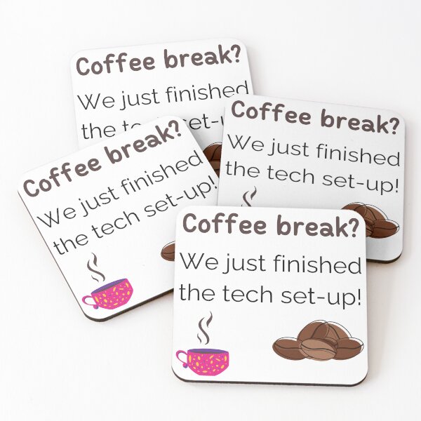 Item preview, Coffe break after tech set-up designed and sold by MagicContOasis.