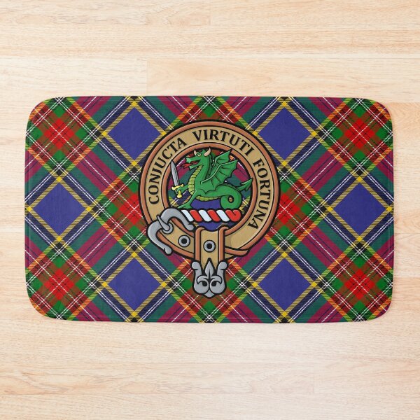 Item preview, Clan MacBeth Crest over Tartan designed and sold by sifis.