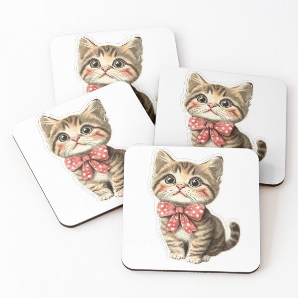 Item preview, Cute Vinted Cat  designed and sold by NicolasGlowArt.