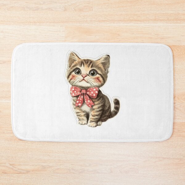 Item preview, Cute Vinted Cat  designed and sold by NicolasGlowArt.