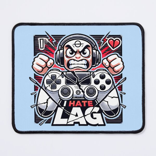 Item preview, I Hate Lag - Gamer Rage Mode designed and sold by TSQ.