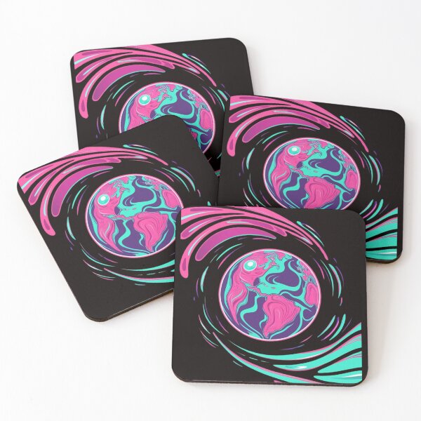 Item preview, Psychedelic Earth Abstract Swirl Art designed and sold by ibobo4656.