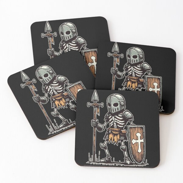 Item preview, Skeleton Knight Cool Medieval Fantasy designed and sold by TomFrontierArt.