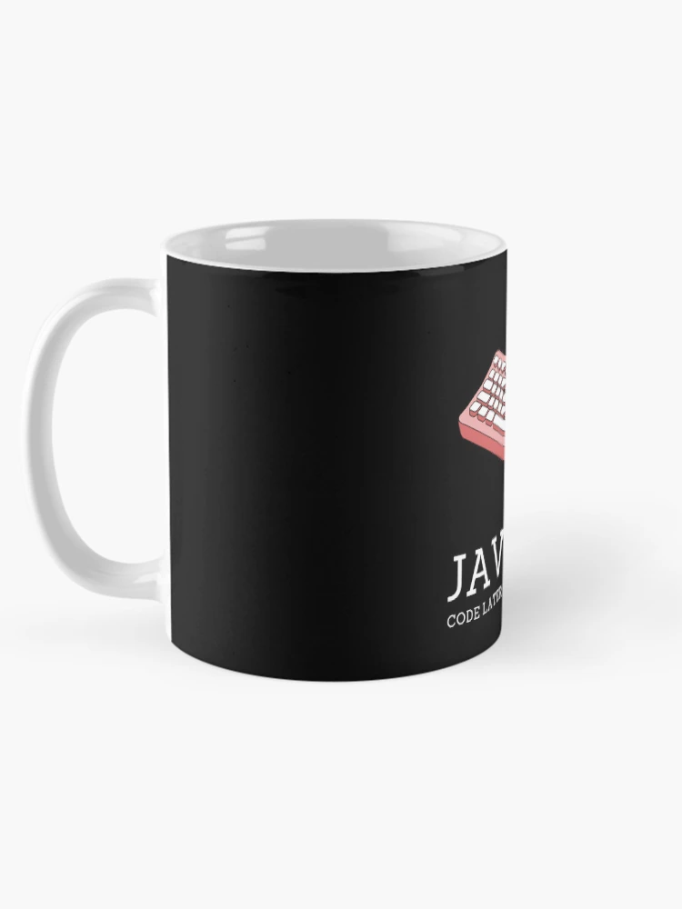 Thumbnail 5 of 6, Coffee Mug, Java First, Code Later designed and sold by TrippyOutfitter.