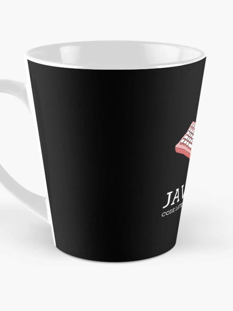 Thumbnail 3 of 4, Coffee Mug, Java First, Code Later designed and sold by TrippyOutfitter.