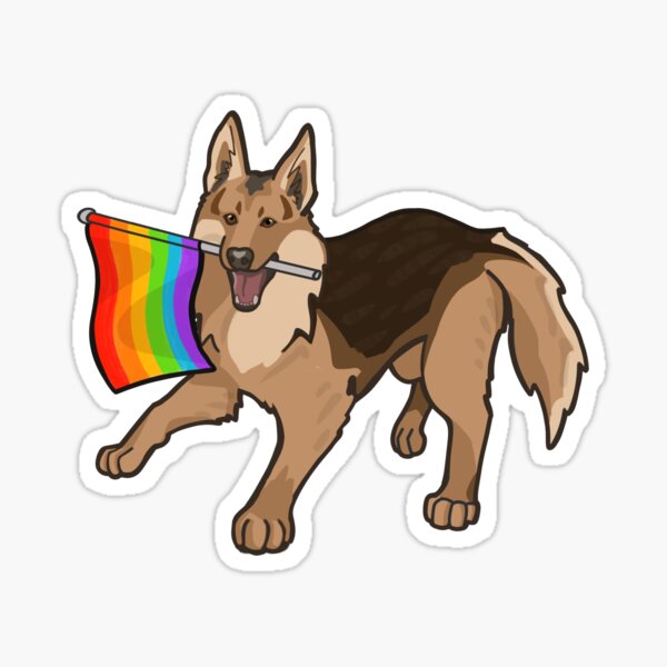 Artikel-Vorschau von Deutscher Schäferhund Pride LGBTQ+, designt und verkauft von kaiakay.