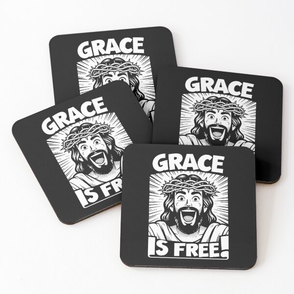 Item preview, God's Grace is Free designed and sold by plushism.