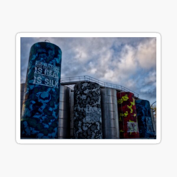 Vista previa del artículo con la obra «Silo Park», diseñado y vendido por Michael McGimpsey.