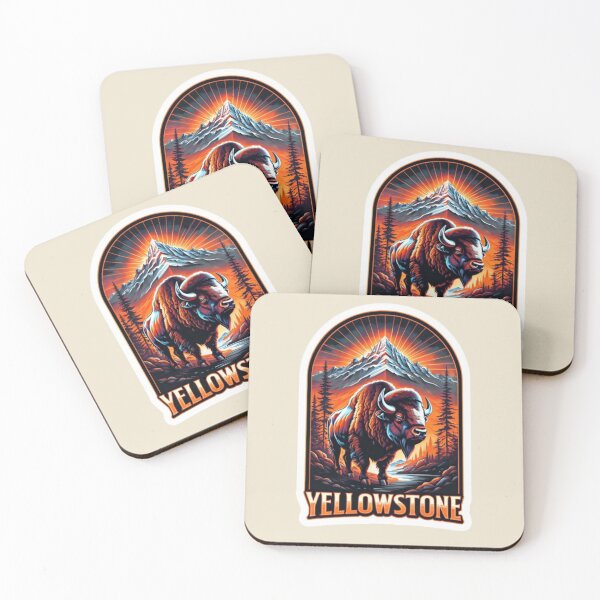 Item preview, Futuristic Sticker Design Featuring Bison and Neon Accents designed and sold by Aise06.