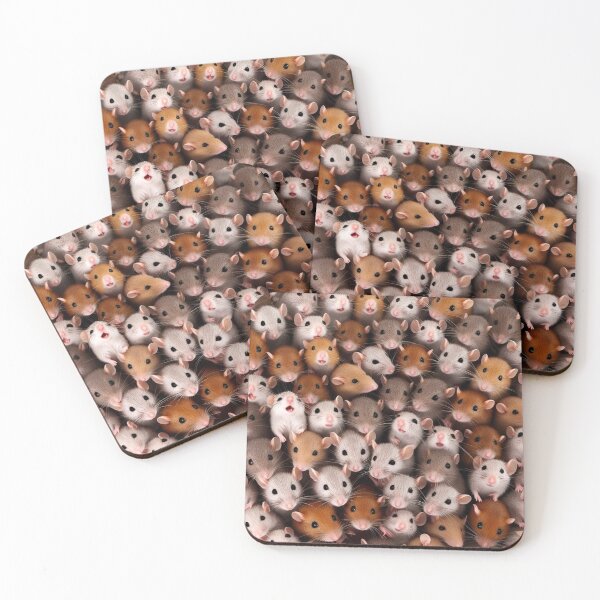 Item preview, Cute and Funny Mice - Adorable Stacked Mouse Pattern designed and sold by FarmOfCuties.