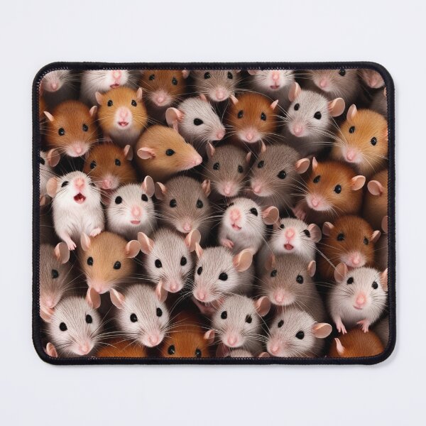 Item preview, Cute and Funny Mice - Adorable Stacked Mouse Pattern designed and sold by FarmOfCuties.