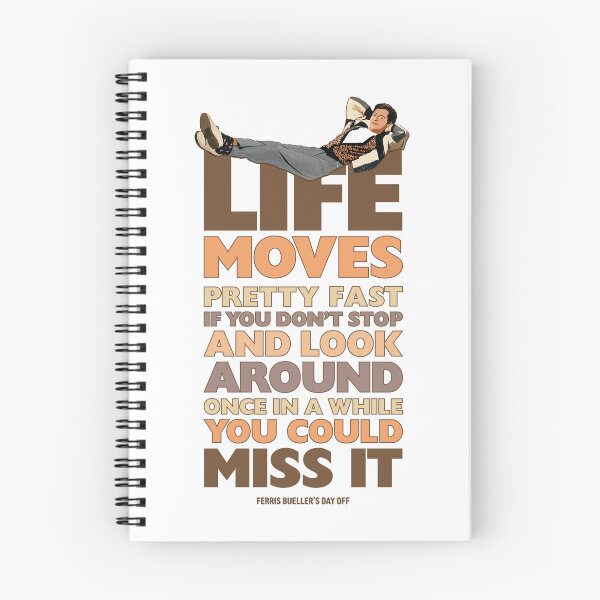 Item preview, Ferris Bueller - Life Moves Pretty Fast designed and sold by Candywrap Studio.