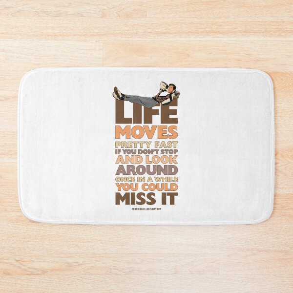 Item preview, Ferris Bueller - Life Moves Pretty Fast designed and sold by Candywrap Studio.