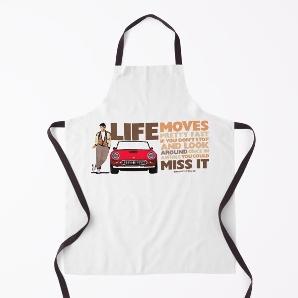 Item preview, Ferris Bueller's Day Off Life Moves Pretty Fast designed and sold by Candywrap Studio.