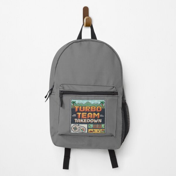 Item preview, Turbo Team Takedown - Retro Video Game designed and sold by Lucky Dog Merch.