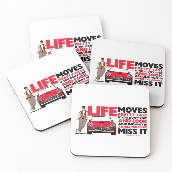 Item preview, Ferris Bueller Life Moves Pretty Fast designed and sold by Candywrap Studio.