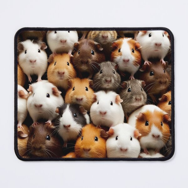 Item preview, Cute and Funny Guinea Pigs - Adorable Stacked Piggies Pattern designed and sold by FarmOfCuties.