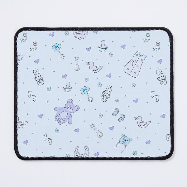 Item preview, Soft Blue Baby Boy Design – Toys, Clothes, and Cuddly Teddy Bears designed and sold by MyAbstractInk.