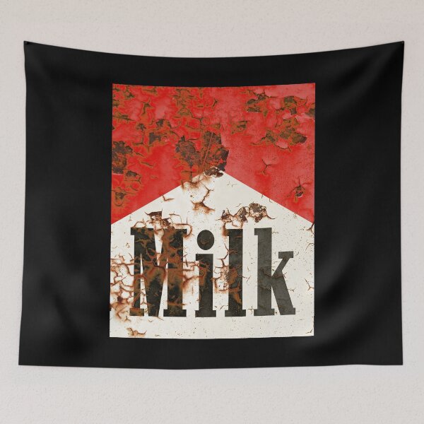 Item preview, Addictive Milk - Rusty Sign designed and sold by RedFirecracker.