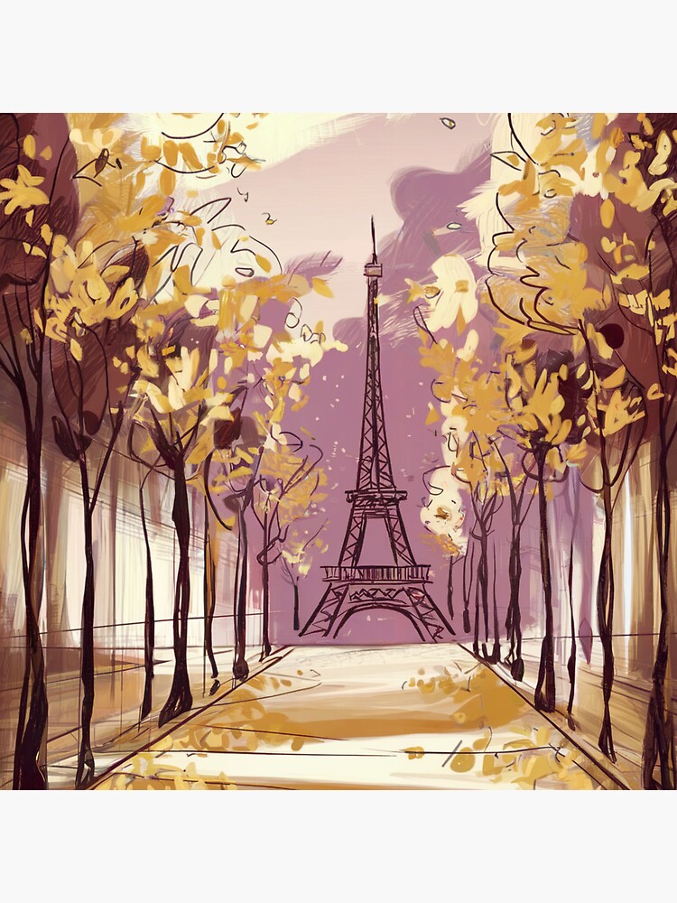 Thumbnail 3 of 3, Pin, Paris Eiffel Tower designed and sold by Patricks-Art.