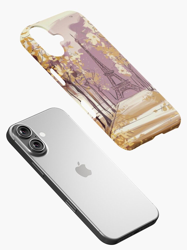 Thumbnail 2 of 4, iPhone Case, Paris Eiffel Tower designed and sold by Patricks-Art.
